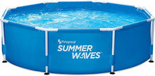 Load image into Gallery viewer, Ehlis Piscine Tube circulaire - 244 x 76 cm - avec purificateur - 3 032 litres