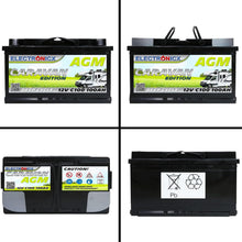 Load image into Gallery viewer, Batterie AGM 12v 100Ah Electronicx Caravan Edition batterie solaire 12v accumulateur 12v batteries solaires alimentation batterie 12v agm caravane batterie camping car batterie gel 12v accumulateur