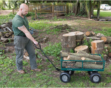 Load image into Gallery viewer, Draper Chariot de Jardin en Acier grillag Vert,200kg