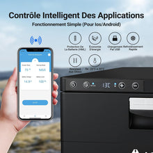 Load image into Gallery viewer, AAOBOSI 31L Tiroir Glaciere Electrique, Glaciere a Compression avec APP, Glaciere Caravane 12V/24V, -20℃ à 20℃ Glacière Électrique pour Voiture, Camion, Bateau, Camping-Car