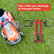 Load image into Gallery viewer, Cric de Levage pour Tondeuse  Gazon pour Tracteurs et Tondeuses  Gazon Autoportes  Rayon de Braquage Nul Capacit de 227 Kg -