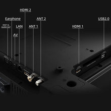 Load image into Gallery viewer, CHIQ L32QM9G 32 Pouces (80 cm) FHD Smart Téléviseur QLED HDR10 Google TV Google Assistant Tuner Triple Dolby Audio DBX-TV Chromecast intégré HDMI USB sans Cadre en Métal Noir