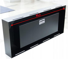 Load image into Gallery viewer, Cheminée Bio KRATKI Delta Flat avec vitrage | 400 x 900 cm | Conteneur de 0,4 L | Noir | Cheminée Murale | Idéal pour la Maison, Le Salon ou la Chambre | Testé TÜV - Rhénanie