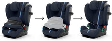 Load image into Gallery viewer, Cybex Pallas G2 Plus/Stormy Blue-light blue PU1