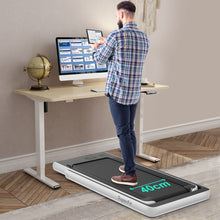 Load image into Gallery viewer, 2 en 1 Tapis de Course Electrique Pliable 1 à 12 Km/H avec Haut-parleur Bluetooth Télécommande Moteur 0,75HP Vert/Blanc/Noir/Rouge/Or/Noir et Argenté/Bleu -