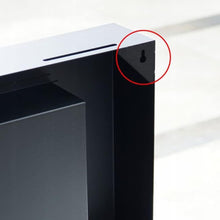 Load image into Gallery viewer, Cheminée Bio KRATKI Delta Flat avec vitrage | 400 x 900 cm | Conteneur de 0,4 L | Noir | Cheminée Murale | Idéal pour la Maison, Le Salon ou la Chambre | Testé TÜV - Rhénanie