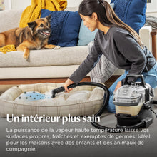 Load image into Gallery viewer, BISSELL SpotClean HydroSteam, Shampouineuse Canapé, Moteur Puissant de 1000W, Nettoyeur Vapeur avec Technologie HydroSteam, Nettoyeur pour Tapis, Moquettes, Meubles, Tissus, Voiture &amp; Plus, 3689N