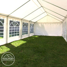 Load image into Gallery viewer, 3x6 m Tente de réception/Barnum Blanc Toile de Haute qualité PVC 700 N