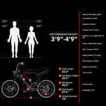 Load image into Gallery viewer, Macfox M19 Teen Electric Bike