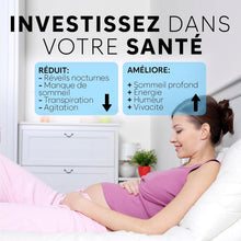 Load image into Gallery viewer, Adamson B10 Refroidisseur Lit Twin 190x100 CM + Surmatelas Rafraichissant 100% Coton + Matelas Climatisé Idéal Contre Les Sueurs Nocturnes + pour Les Dormeurs Chauds - Garantie 5 Ans - Bleu Marine
