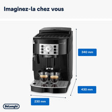 Load image into Gallery viewer, De'Longhi Magnifica S Machine a Café Grain ECAM22.110.B, Machine Expresso et Cappuccino, 1.8L, Noir [Exclusif Amazon]