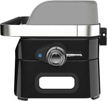 Load image into Gallery viewer, Attitude2go,Barbecue de Table  Faible fume,BBQ Portable, Couvercle,thermomtre,et Grille en Fonte,Alimentation : Cartouche de gaz CV 470 Plus,Gris