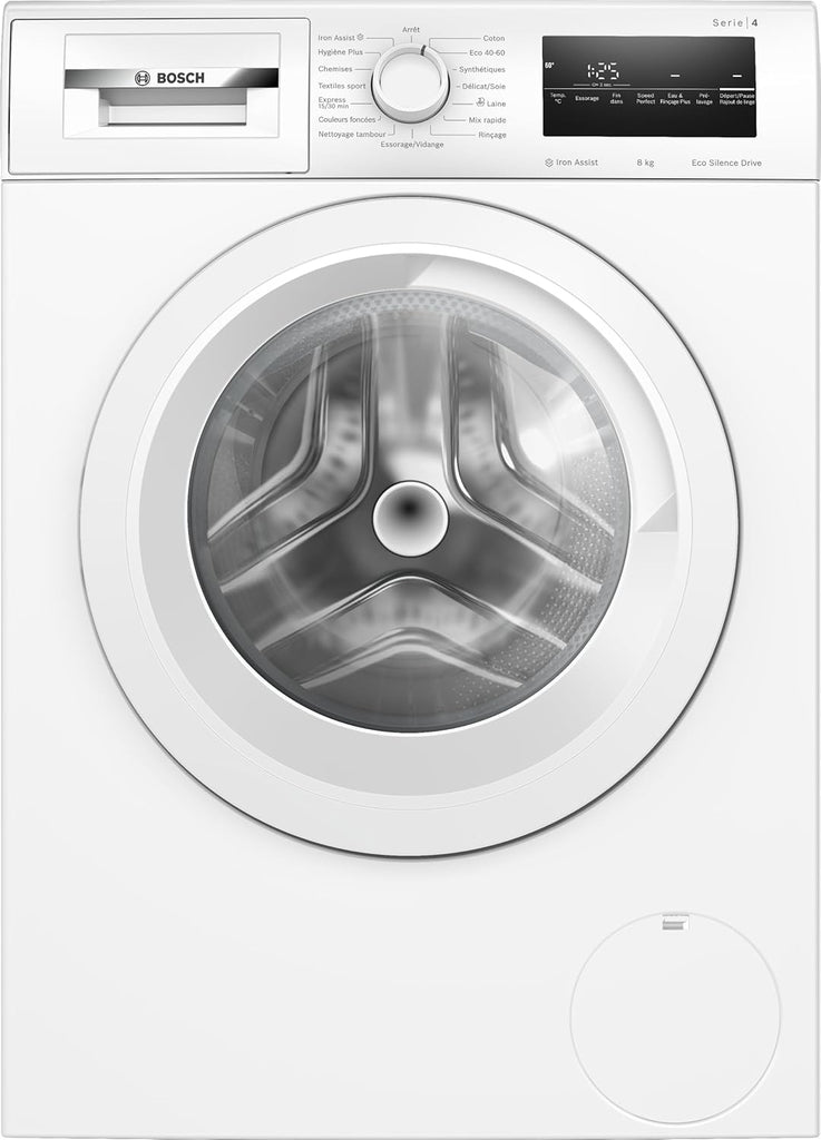 WAN24228FR,Srie 4,Lave linge hublot,8 kg,1200 trs/min,Blanc -