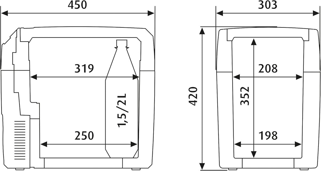 Dometic WAECO TC-21FL Glacière Thermoélectrique