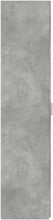 Load image into Gallery viewer, vidaXL Buffet Haut Gris béton 40x42,5x185 cm Bois d'ingénierie, Buffet, Armoire de Rangement, Panneau latéral, Armoire, Armoire latérale