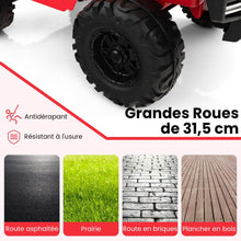 Load image into Gallery viewer, 24V Voiture lectrique 2 Places Enfants avec Tlcommande 2,4G Musique LED Dmarrage Lent 2 Vitesses Charge 35kg pour 3-8 Ans+ Rouge/Rose/Vert -