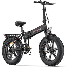 Load image into Gallery viewer, EP-2 Pro Vélo électrique Pliable 20 × 4.0 Fat Bike Electrique 7 Vitesses avec Batterie Amovible 48V 13Ah Autonomie 120km Tout-Terrain &amp; VTT &amp; Plage &amp; Neige -