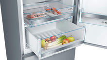 Load image into Gallery viewer, Bosch KGE398IBP - Série 6, Réfrigérateur combiné pose-libre, 201 x 60 cm, Inox anti trace de doigts