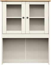 Load image into Gallery viewer, vidaXL Dessus de Commode Vigo Blanc 78x30x100 cm Bois Massif de pin, étagère supérieure de Commode, Dessus de Commode de Cuisine, Rangement de Cuisine