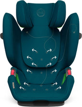 Load image into Gallery viewer, Cybex Pallas G2 Plus/Stormy Blue-light blue PU1