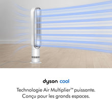 Load image into Gallery viewer, Dyson AM07 Air Multiplier Tower Fan, White
