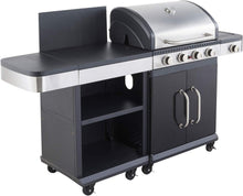Load image into Gallery viewer, Cook'in Garden - Barbecue au gaz FIDGI 4 avec desserte