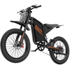 Electric Dirt Bike for Adults, 60V 35ah, 3000W 45 MPH & 37 - 68 Miles Electric Motorcycle, 25'' Fat Tire Off - Road Mountain Bike UL2849