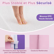 Load image into Gallery viewer, 6 Blocs d’Escalade en Mousse Jeu d’Escalade pour Tout-Petits Jeu d’Activité d’Escalade Coloré Tunnel Escaliers et Rampe pour 12+ Mois Coloré/Bleu/Violet -