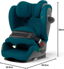 Load image into Gallery viewer, Cybex Pallas G2 Plus/Stormy Blue-light blue PU1