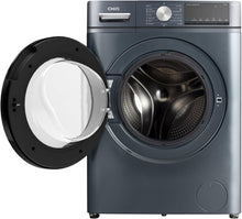 Load image into Gallery viewer, CHiQ Lave-linge CFL80-14586IM3XA, Chargement frontal 8 kg,Space Pro,Moteur Inverter stable, 1400 tr/min, Programme intelligent à IA, Fonction vapeur, Lavage rapide 15 minutes, 15 cycles lavage, Gris