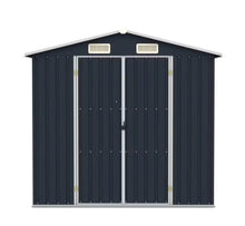 Load image into Gallery viewer, Abris de Jardin Gris Mtal 205 x 183 x 129 cm -