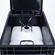 Load image into Gallery viewer, - Wash: Lavabo Mobile avec Pompe à Main - vier Camping Car,Van,Camping,Jardin | vier avec Bac,Robinet en Plastique,Noir -