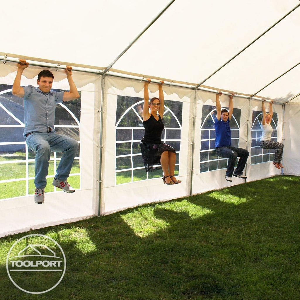 3x6 m Tente de réception/Barnum Blanc Toile de Haute qualité PVC 700 N