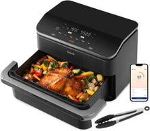 Load image into Gallery viewer, COSORI Air Fryer 10L Twinfry,Dual Zone Avec Sparateur Amovible,Capacit Flexible de 10L,Friteuse sans Huile 6-en-1,35鈩240鈩66% d'nergie en Moins,Livre de Recettes et Application