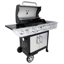 Load image into Gallery viewer, Barbecue au gaz BRISBANE - 4 br没leurs 14kW + rchaud Somagic -