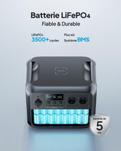 Load image into Gallery viewer, BLUETTI AC180 Générateur Électrique Portable, 0-80% en 45 Min, 1152Wh Batterie LiFePO4 avec 2 Sorties CA 1800W (2700W Pic), Station d’énergie Portable pour Camping, Voyages, Panne de Courant