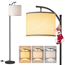 Load image into Gallery viewer, addlon Floor Lamp for Living Room with 3 Color Temperatures, Standing Lamp with Linen Lampshade for Bedroom, Office, Lamps with 9W LED Bulb Included