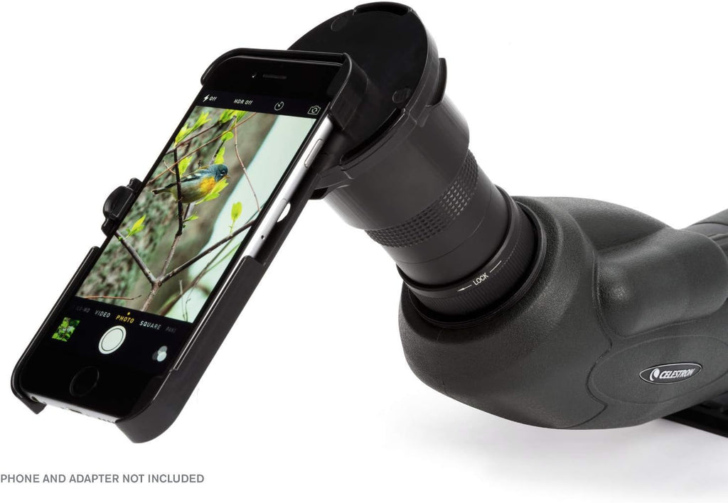 Celestron 52332 TrailSeeker - Longue-vue 80-45 degrés, noir