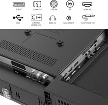 Load image into Gallery viewer, TuTu Téléviseurs 32 Pouces (80 cm) LED Central Pied TV HD Ready Triple Tuner (DVB-C / T2 / S2) HDMI x2 CI+ Lecteur multimédia USB 2.0 Mode hôtel Dolby Audio 2024
