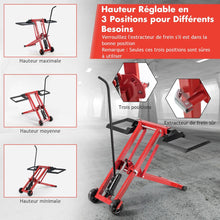 Load image into Gallery viewer, Cric de Levage pour Tondeuse  Gazon pour Tracteurs et Tondeuses  Gazon Autoportes  Rayon de Braquage Nul Capacit de 227 Kg -