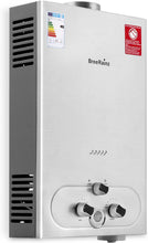 Load image into Gallery viewer, 20LPM Chauffe-eau Gaz, 40KW Chauffe-eau Instantané GPL avec Pression d'Eau Requise Très Faible de 0,1 Bar pour la Douche et à la Demande, Fonctionne au Butane et Propane