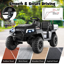 Load image into Gallery viewer, 24V 4WD 2-Seater Kids Golf Cart with Sun Shade, Storage Trunk &amp; Remote Control, LED Lights, Electric Ride on Toy Car for Boys Girls Ages 3+