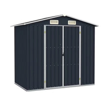 Load image into Gallery viewer, Abris de Jardin Gris Mtal 205 x 183 x 129 cm -