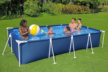 Load image into Gallery viewer, Steel Pro Piscine Hors Sol Rectangulaire 2,59 m X 1,70 m X 61 cm,Bleu