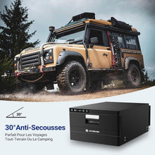 Load image into Gallery viewer, AAOBOSI 31L Tiroir Glaciere Electrique, Glaciere a Compression avec APP, Glaciere Caravane 12V/24V, -20℃ à 20℃ Glacière Électrique pour Voiture, Camion, Bateau, Camping-Car