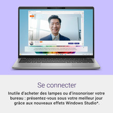 Load image into Gallery viewer, Dell Inspiron 14 (5441) Copilot+ PC Portable 14" Écran FHD+ 60 Hz Snapdragon X Plus 16 Go RAM 512 Go SSD Qualcomm Adreno Windows 11 Home Clavier rétroéclairé AZERTY - Gris Titane