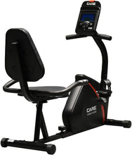 Load image into Gallery viewer, CARE FITNESS - Velo d'appartement - Cardio Master Connecté - Réglable &amp; Confortable - Pédales Sanglées - Résistance Magnétique - 21 Programmes