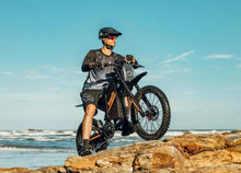 Load image into Gallery viewer, Electric Dirt Bike for Adults, 60V 35ah, 3000W 45 MPH &amp; 37 - 68 Miles Electric Motorcycle, 25'' Fat Tire Off - Road Mountain Bike UL2849