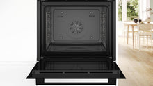Load image into Gallery viewer, Bosch HBA553BA3F, Série 4, Four, Encastrable, Noir