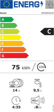 Load image into Gallery viewer, SMS4EMI01E - Série 4 - Lave-vaisselle Pose-libre - 60 cm - 14 couverts - Silence Plus 42 dB - Inox -